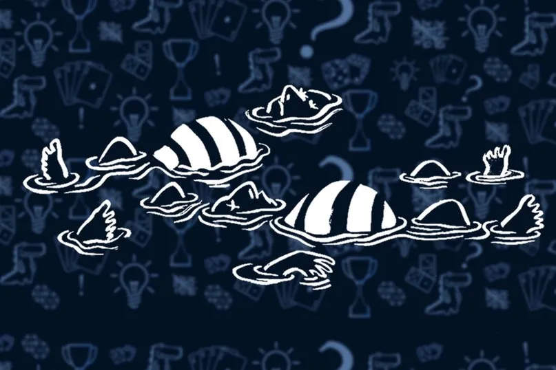 Группа друзей играет в настольную игру Темные Истории, разгадывая загадки