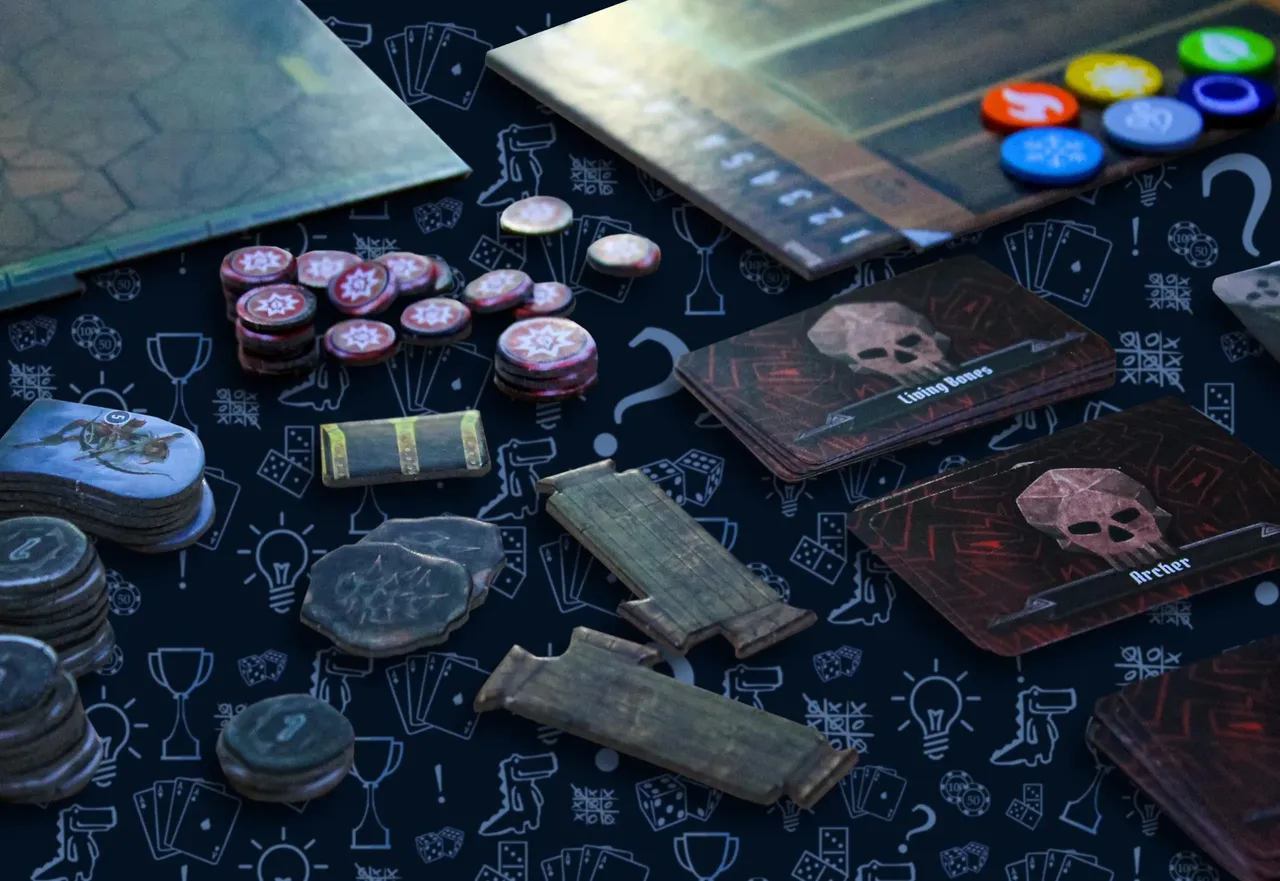 Игровые локации и новые монстры в настольной игре Gloomhaven Мрачная гавань