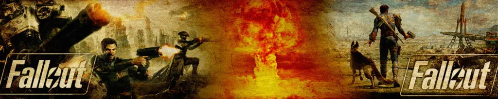 Постер к настольной игре Fallout, анонс