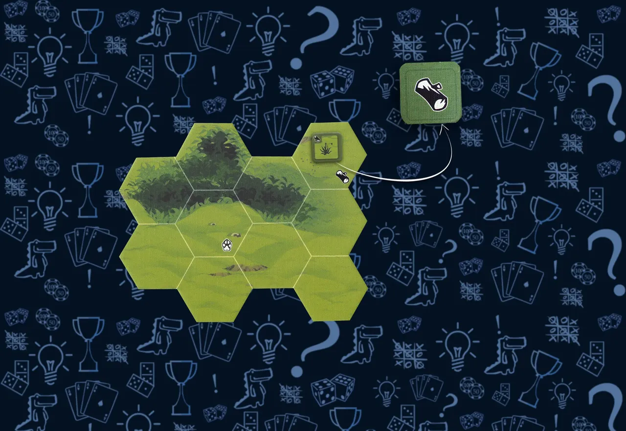 Жетон находки для сбора ресурсов в настольной игре Остаться в живых Неизведанные земли