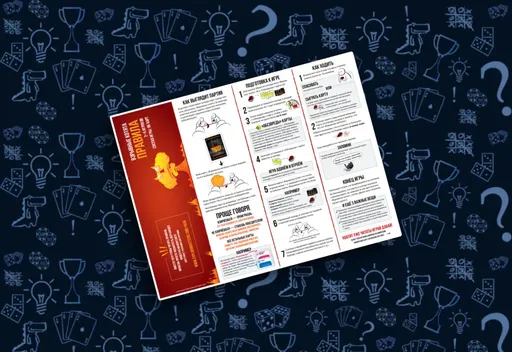 Правила настольной игры Взрывные котята, карта с описанием