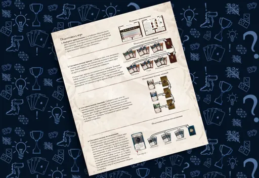Настольная игра Герои Терринота, подготовка к партии