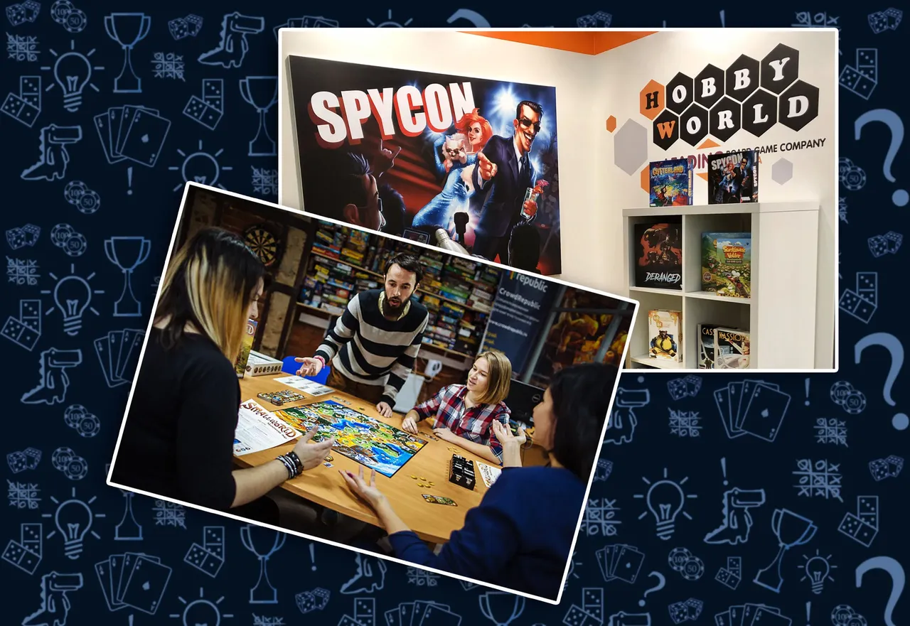 Настольные игры Spycon и Cutterland, новинки от Hobby World