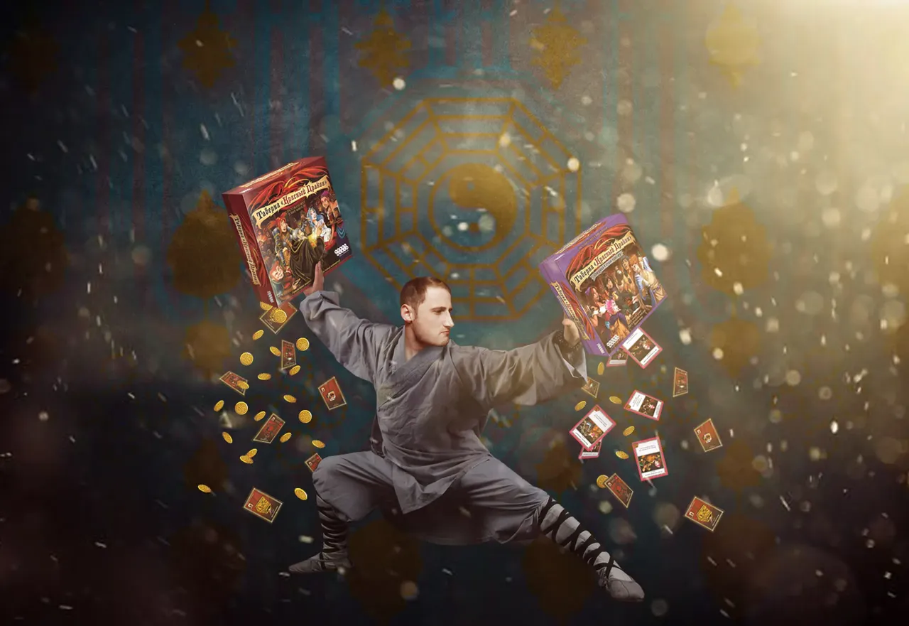 Настольная игра Таверна Красный Дракон: Пирушка в стиле кунг-фу, обложка