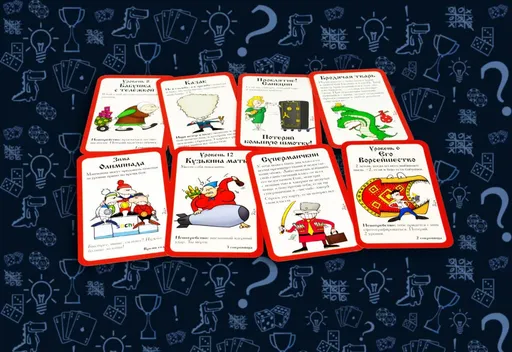 Настольная игра Русский Манчкин, карты персонажей и классов