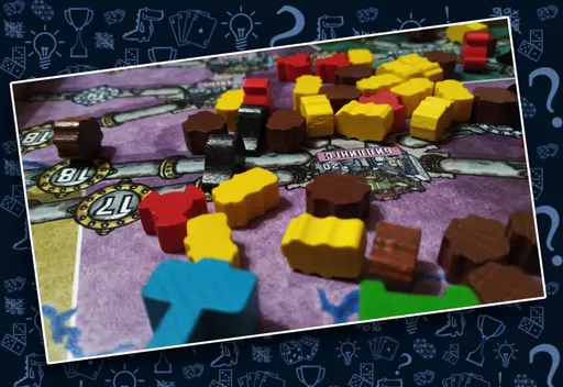 Настольная игра Энергосеть, новая редакция, содержимое коробки