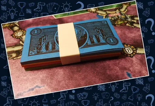 Настольная игра Энергосеть, новая редакция, игровые купюры