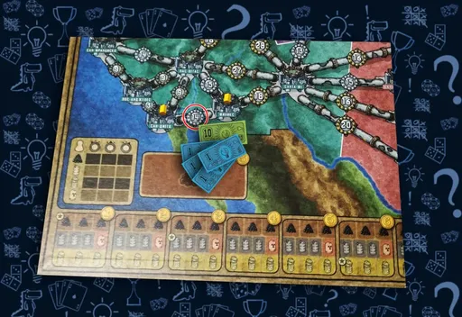 Настольная игра Энергосеть, новая редакция, линии электропередачи