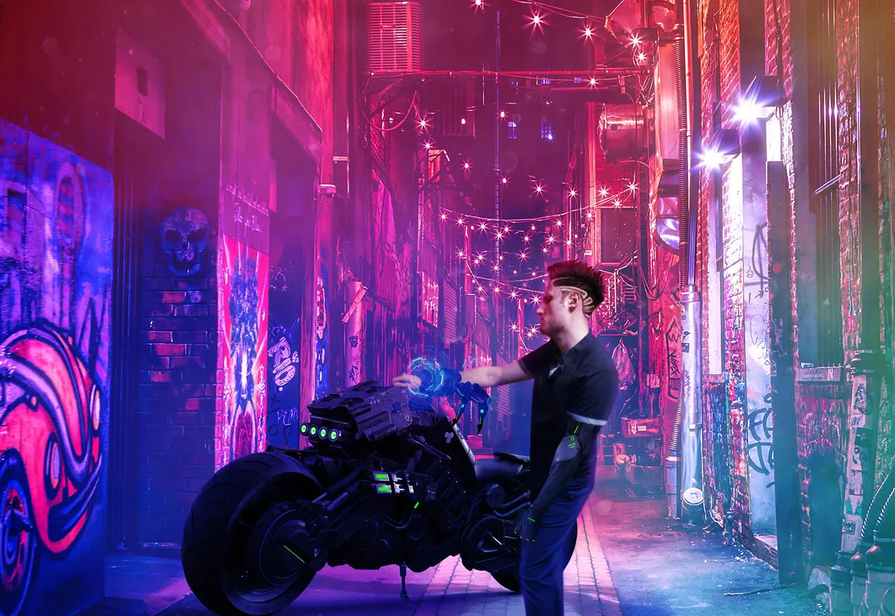 Настольная ролевая игра Cyberpunk Red, обложка