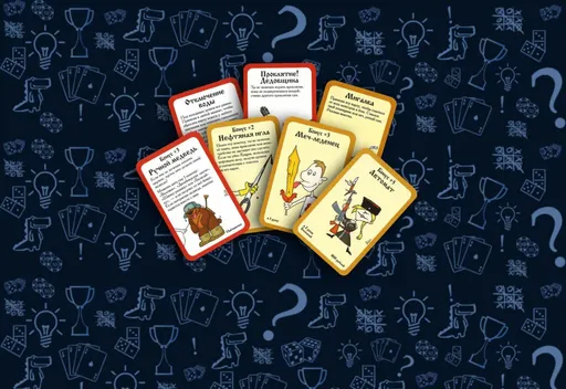 Настольная игра Русский Манчкин, игровые карты