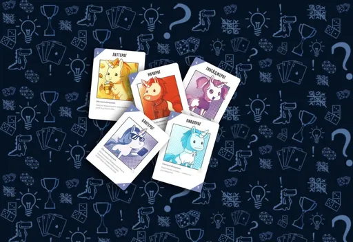 Неудержимые единорожки - примеры карт взрослых единорогов