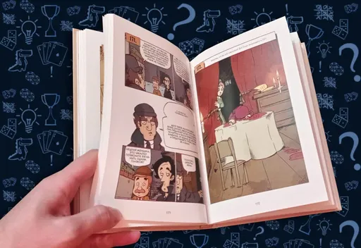 Комикс-игра Шерлок Холмс: Четыре расследования - иллюстрация из комикса