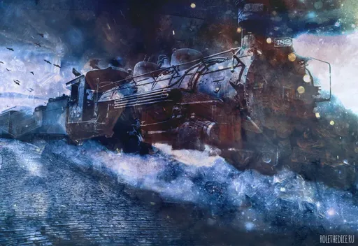 Воля Денурка - прибытие на заснеженную станцию Сильвертон