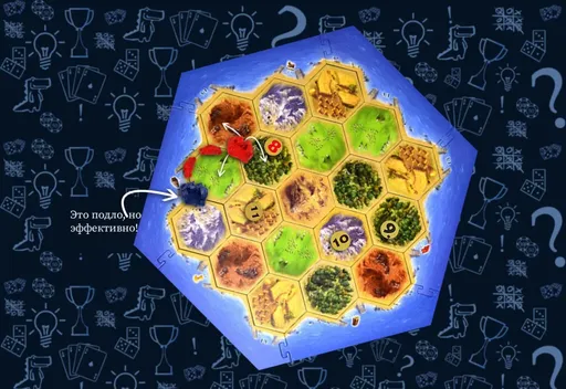 Catan (Колонизаторы) - игровое поле и стартовые тактики