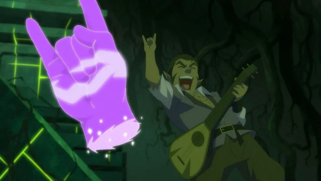 Легенда о Vox Machina - скриншот с персонажем Варваром