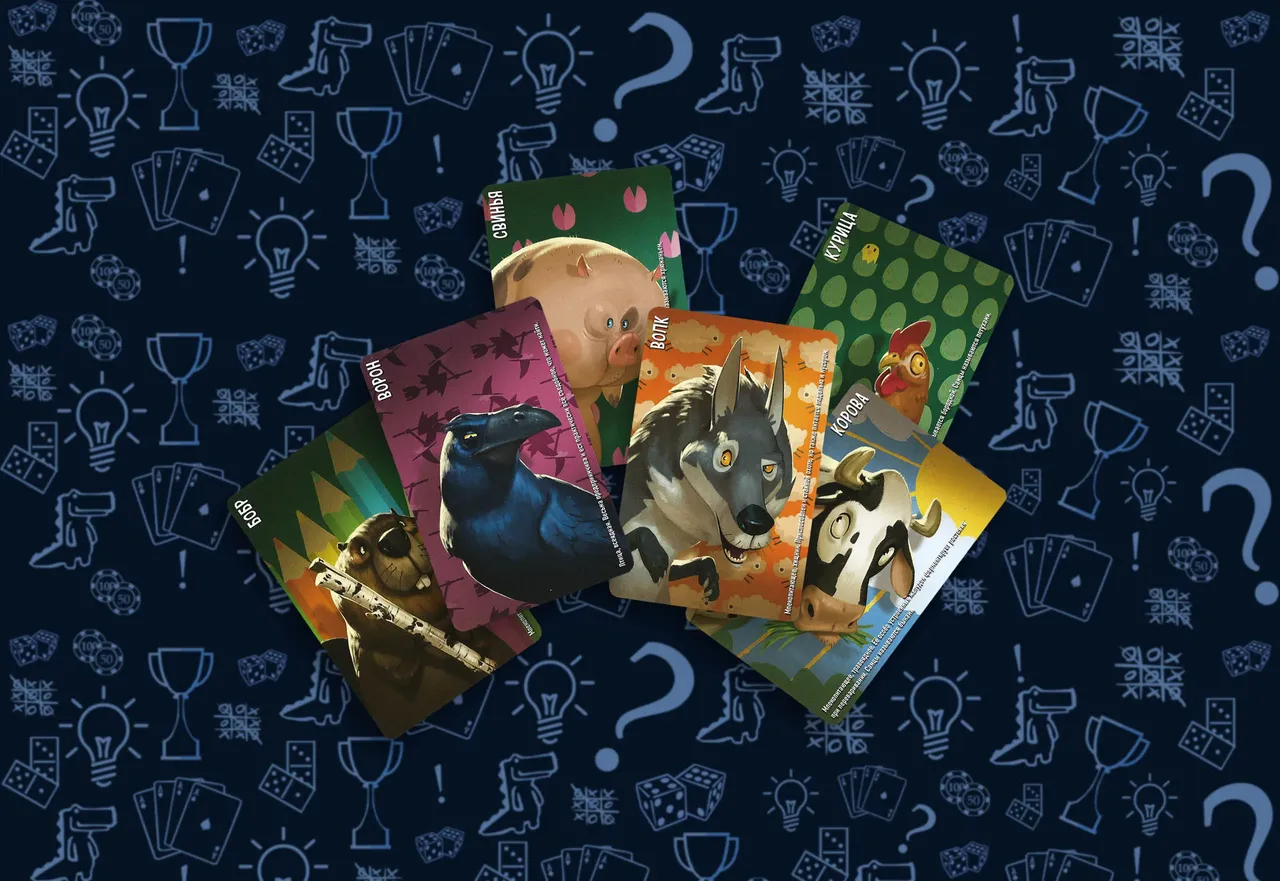 Similo: Животные - карты животных для игры