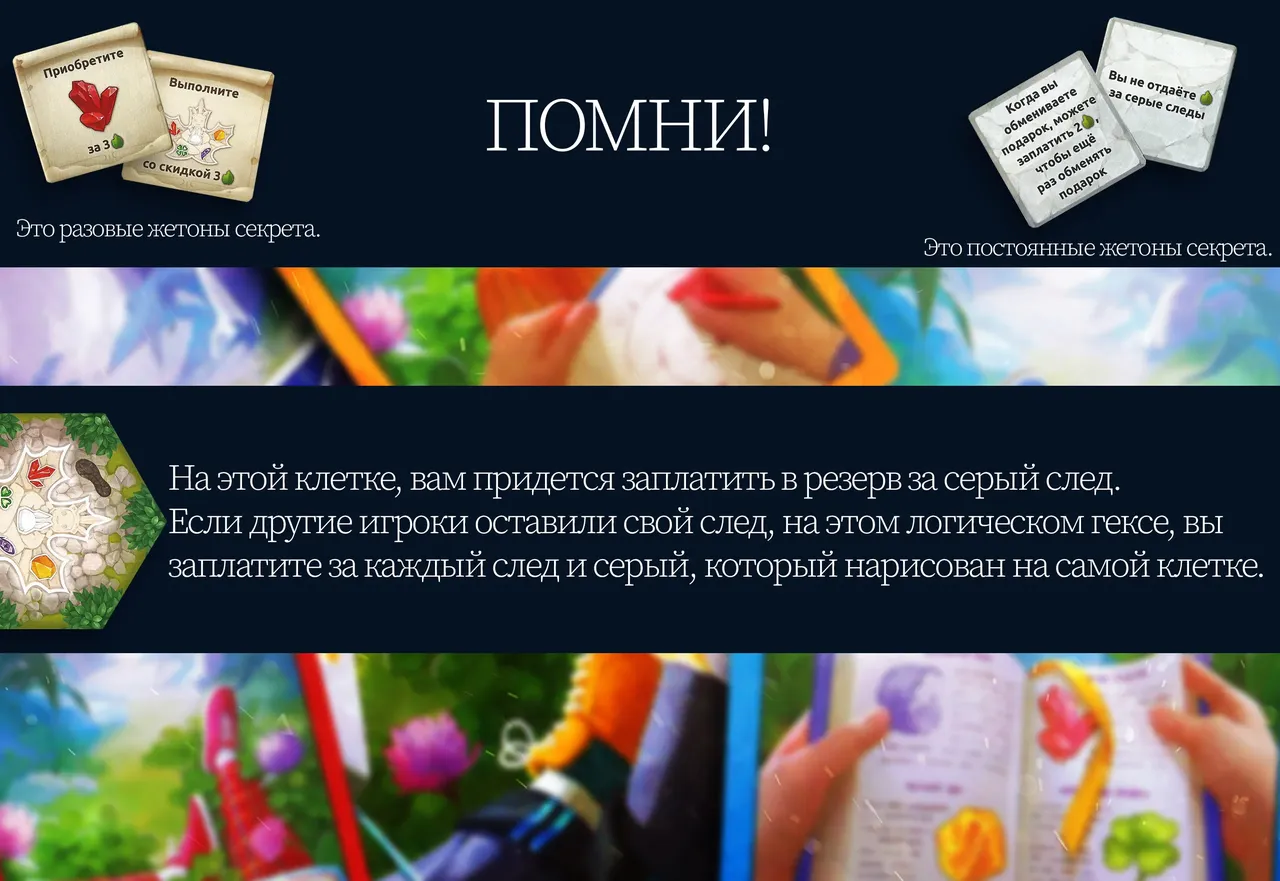 Лесные тайны - основные правила игры