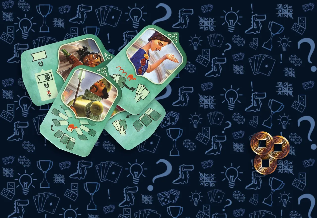 Врата в Поднебесную - монеты и свойства персонажей